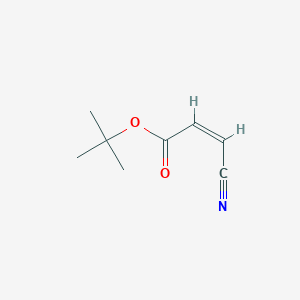 molecular formula C8H11NO2 B15220803 (Z)-tert-Butyl 3-cyanoacrylate 