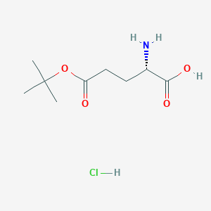 molecular formula C9H18ClNO4 B15220808 (S)-2-Amino-5-(tert-butoxy)-5-oxopentanoic acid hydrochloride 