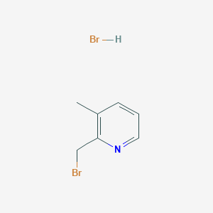 molecular formula C7H9Br2N B1522082 2-(Bromomethyl)-3-methylpyridine hydrobromide CAS No. 1189920-82-8
