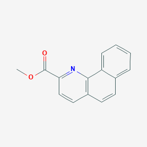 molecular formula C15H11NO2 B15220839 Methyl benzo[h]quinoline-2-carboxylate 