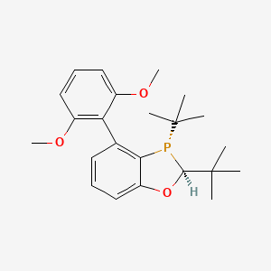 (2S,3S)-2,3-Di-tert-butyl-4-(2,6-dimethoxyphenyl)-2,3-dihydrobenzo[d][1,3]oxaphosphole