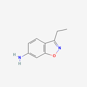 3-Ethylbenzo[d]isoxazol-6-amine