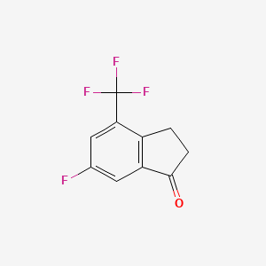 6-Fluoro-4-(trifluoromethyl)indan-1-one