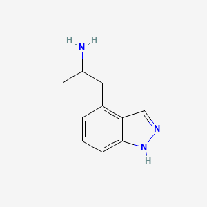 1-(1H-indazol-4-yl)propan-2-amine