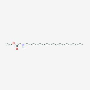 molecular formula C22H45NO2 B15221034 Ethyl octadecylglycinate 