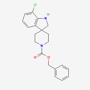 Benzyl 7-chlorospiro[indoline-3,4'-piperidine]-1'-carboxylate