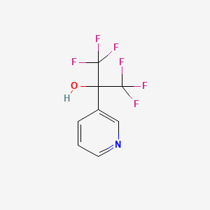 1,1,1,3,3,3-Hexafluoro-2-(pyridin-3-yl)propan-2-ol