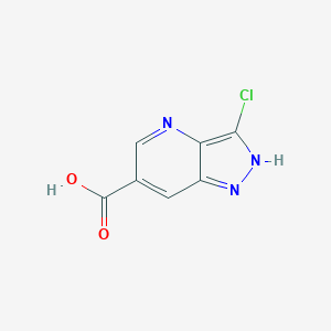 3-Chloro-1H-pyrazolo[4,3-b]pyridine-6-carboxylic acid