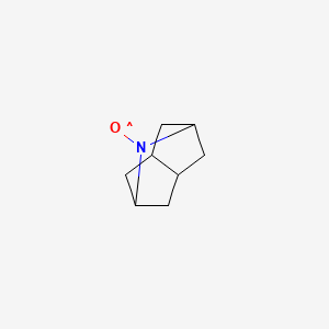 molecular formula C8H12NO B15221226 Octahydropentalen-2,5-imin-7-yloxy CAS No. 55286-19-6