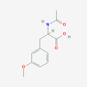 B1522124 2-Acetamido-3-(3-methoxyphenyl)propanoic acid CAS No. 41888-58-8