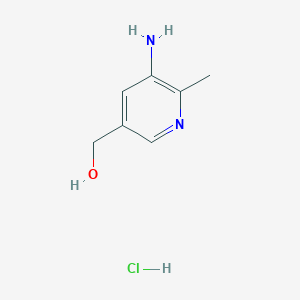 (5-Amino-6-methylpyridin-3-yl)methanol hydrochloride