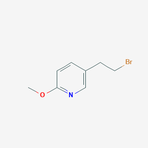 5-(2-Bromoethyl)-2-methoxypyridine