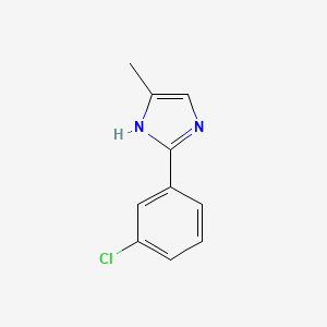 2-(3-chlorophenyl)-5-methyl-1H-imidazole