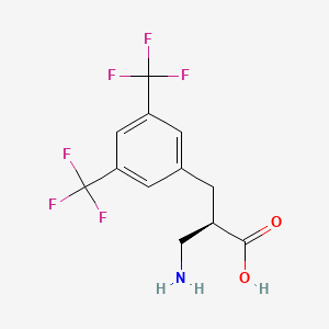 (R)-3-Amino-2-(3,5-bis(trifluoromethyl)benzyl)propanoic acid