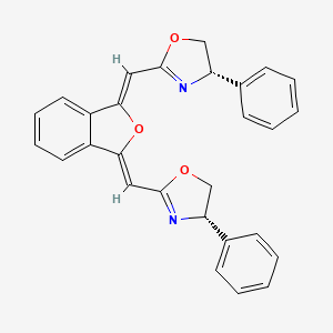 (1Z,3Z)-1,3-Bis(((S)-4-phenyl-4,5-dihydrooxazol-2-yl)methylene)-1,3-dihydroisobenzofuran