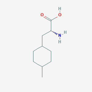 molecular formula C10H19NO2 B15221550 (R)-2-Amino-3-(trans-4-methylcyclohexyl)propanoic acid 