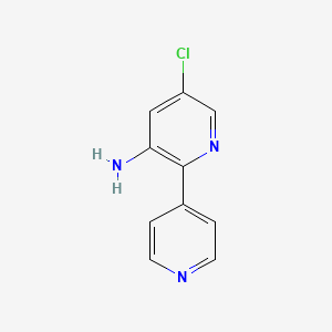 5-Chloro-[2,4'-bipyridin]-3-amine