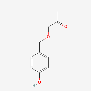 molecular formula C10H12O3 B15221671 1-((4-Hydroxybenzyl)oxy)propan-2-one 