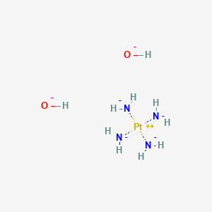 molecular formula H10N4O2Pt-4 B15221734 Azanide;platinum(2+);dihydroxide 