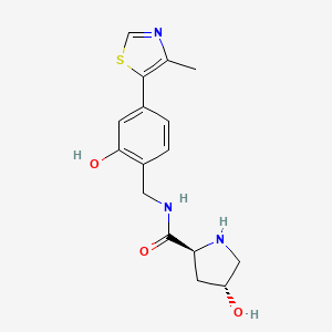 (2S,4R)-4-Hydroxy-N-(2-hydroxy-4-(4-methylthiazol-5-yl)benzyl)pyrrolidine-2-carboxamide