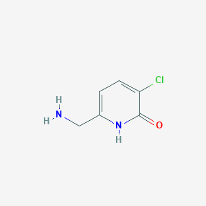 6-(Aminomethyl)-3-chloropyridin-2-OL