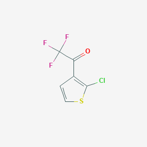 1-(2-Chlorothiophen-3-yl)-2,2,2-trifluoroethan-1-one