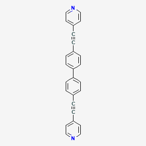 4,4'-Bis(pyridin-4-ylethynyl)-1,1'-biphenyl