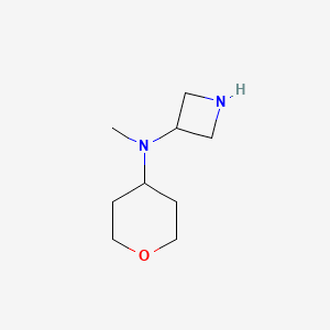 N-Methyl-N-(tetrahydro-2H-pyran-4-yl)azetidin-3-amine