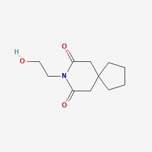 8-(2-Hydroxyethyl)-8-azaspiro[4.5]decane-7,9-dione