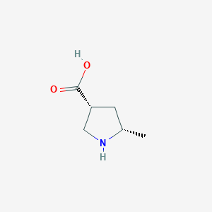 Rel-(3R,5S)-5-methylpyrrolidine-3-carboxylic acid