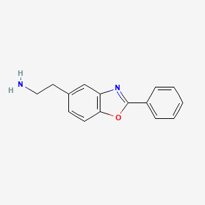 2-(2-Phenylbenzo[d]oxazol-5-yl)ethan-1-amine