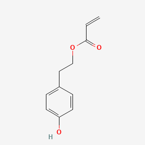 molecular formula C11H12O3 B15222305 4-Hydroxyphenethyl acrylate 