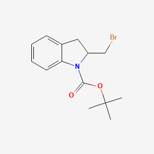 tert-Butyl 2-(bromomethyl)indoline-1-carboxylate