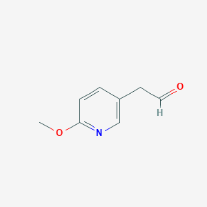 2-(6-Methoxypyridin-3-yl)acetaldehyde