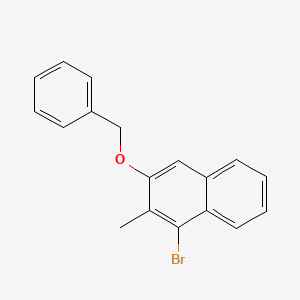 3-(Benzyloxy)-1-bromo-2-methylnaphthalene