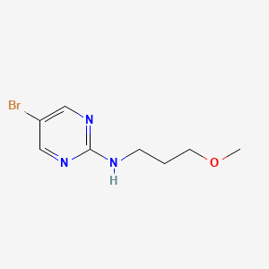 5-bromo-N-(3-methoxypropyl)pyrimidin-2-amine