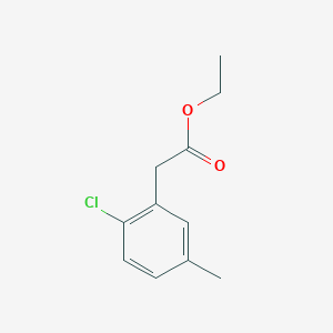 Ethyl 2-chloro-5-methylphenylacetic acid