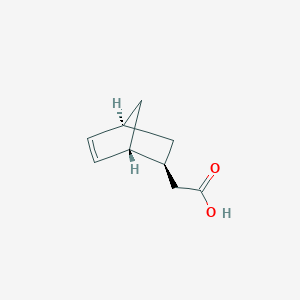 molecular formula C9H12O2 B15222625 rac-2-[(1R,2S,4R)-bicyclo[2.2.1]hept-5-en-2-yl]aceticacid 