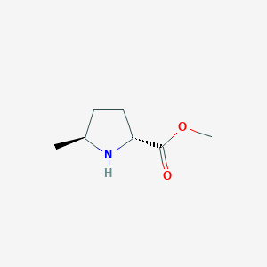 Methyl (2R,5S)-5-methylpyrrolidine-2-carboxylate