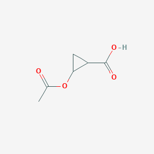 2-Acetoxycyclopropanecarboxylic acid