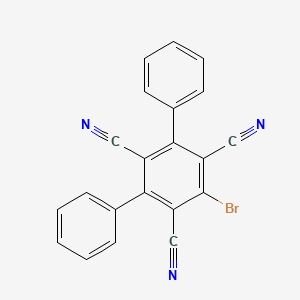 2-bromo-4,6-diphenylbenzene-1,3,5-tricarbonitrile