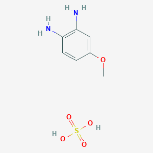 molecular formula C7H12N2O5S B15222849 3,4-Diaminoanisole sulfate CAS No. 1084893-44-6