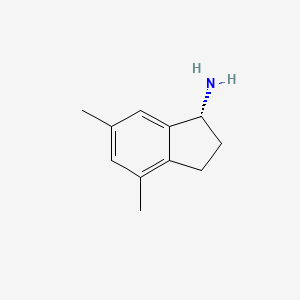 (R)-4,6-Dimethyl-2,3-dihydro-1H-inden-1-amine