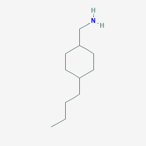 molecular formula C11H23N B15222877 (4-Butylcyclohexyl)methanamine 