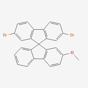 2,7-Dibromo-2'-methoxy-9,9'-spirobi[fluorene]