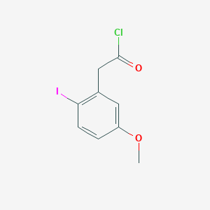 2-(2-Iodo-5-methoxyphenyl)acetyl chloride