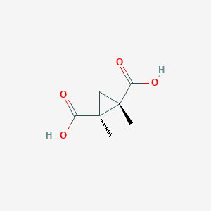 (1S,2S)-1,2-dimethylcyclopropane-1,2-dicarboxylic acid