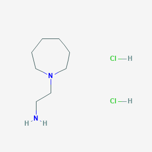 molecular formula C8H20Cl2N2 B1522310 2-(氮杂环己-1-基)乙胺二盐酸盐 CAS No. 300578-40-9