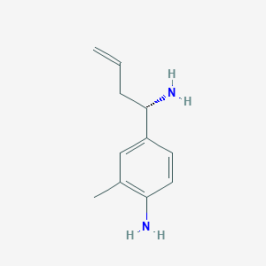 (S)-4-(1-Aminobut-3-en-1-yl)-2-methylaniline