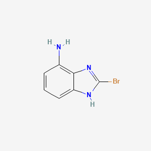 2-Bromo-1H-benzo[d]imidazol-7-amine